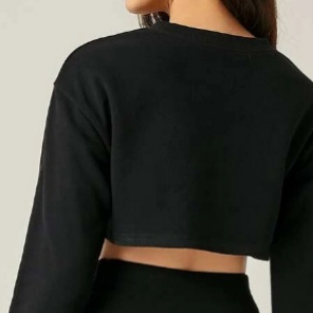 Brave Soul Crop Top Sweater